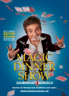 TV-Magier Kevin Köneke tritt im Giekauer Kroog auf